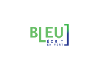 BLEU écrit en vert BLEU écrit en vert